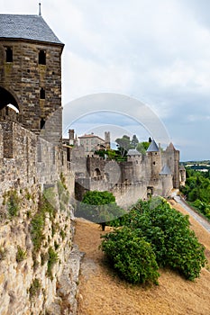 Castle of Carcassonne - south of France