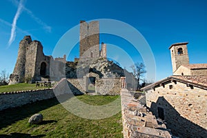 castle of carpineti bismantova stone lands of matilde di canossa tuscan emilian national park photo