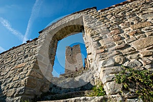 castle of carpineti bismantova stone lands of matilde di canossa tuscan emilian national park photo