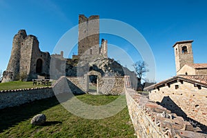 castle of carpineti bismantova stone lands of matilde di canossa tuscan emilian national park photo