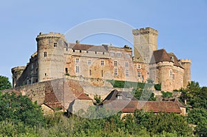 Castle of Castelnau-Bretenoux, Prudhomat, France photo