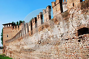 The castle of Castelvecchio