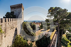 Castle of Castiglione del lago, Trasimeno, Italy