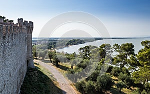 Castle of Castiglione del lago, Trasimeno, Italy