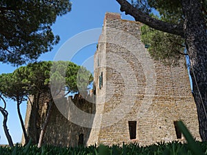 Castle in Castiglione della Pescaia.