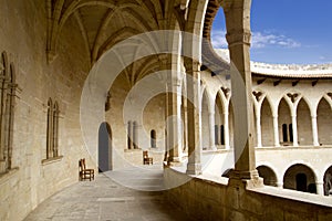 Castle Castillo de Bellver in Majorca photo