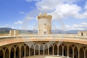 Castle Castillo de Bellver in Majorca photo