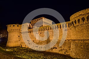 Castle of Caterina Sforza in Forli, Emilia Romagna, Italy