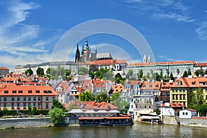 Castle and catherdal in Prague