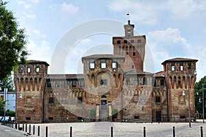 Castle of Cento. Emilia-Romagna. Italy.