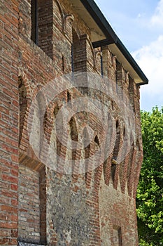 Castle of Cento. Emilia-Romagna. Italy.