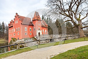 Castle Cervena Lhota. Czech republic