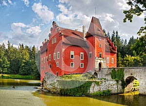 Castle Cervena Lhota, Czech republic