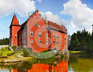 Castle Cervena Lhota, Czech republic photo