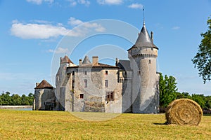 Castle Chateau de la Brede. Gironde. photo