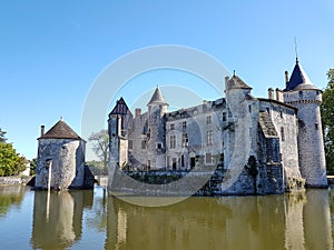 Castle : Chateau de la Brede, Gironde, France