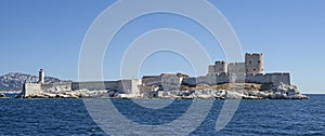 The castle Chateau dIf near Marseille in France