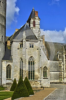 Castle of Chateaudun in Eure et Loir
