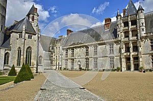 Castle of Chateaudun in Eure et Loir
