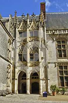Castle of Chateaudun in Eure et Loir