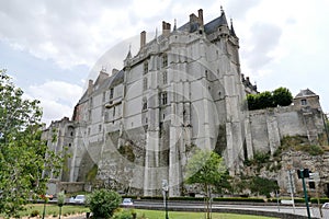 The castle of Chateaudun
