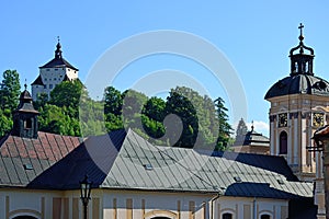 Castle and church
