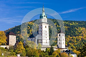 Hrad a kostel sv. Kateřiny, Kremnice, Slovensko