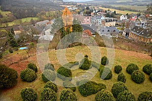 Castle and ChÃ¢teau complex in ValeÄ in Czechia