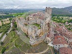 Castle of the city of Frias Burgos, Spain