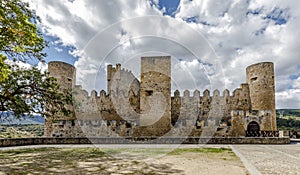 Castle of the city of Frias Burgos, Spain