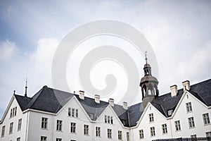 Castle of the city Ploen in northern Germany photo
