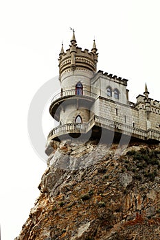 Castle on cliff