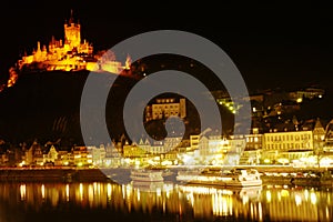 Castle at Cochem on Mosel River, Germany