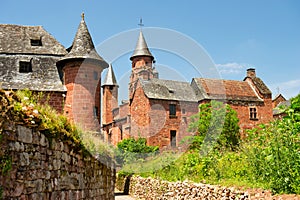 Castle in Collonges la rouge