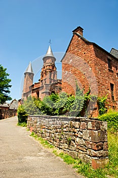 Castle in Collonges la rouge