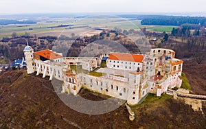 Castle complex in Janowiec, Poland