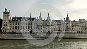 Castle Conciergerie - former royal palace and prison, Paris, France.