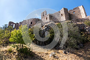 Castle and Convent of Calatrava la Nueva in Spain photo