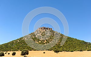 Castle of Calatrava la Nueva, province of Ciudad Real, Castilla la Mancha, Spain photo