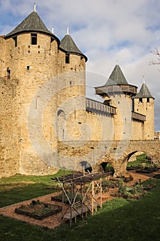Castle of the Counts. Carcassonne. France