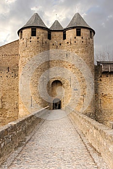 Castle of the Counts. Carcassonne. France