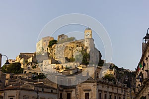 Castle of the Counts of Modica on Siciyl, Italy