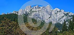 Castle Crags panorama
