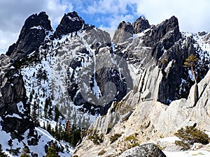 Castle Crags Wilderness View from the Peak