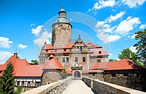 Castle Czocha in Poland, Lower Silesia