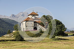 Castle of da Sass, Silvaplana village, Switzerland