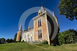 Castle de la Forie, Saint-Etienne-sur-Usson, France