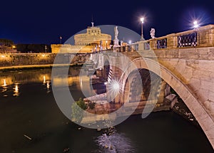 Castle de Sant Angelo in Rome Italy