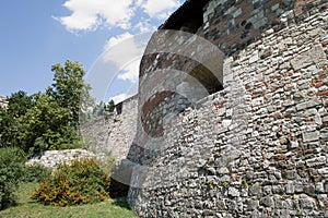 Castle detail in Buda