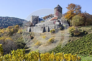 Castle Deutschlandsberg on western Styria vine route